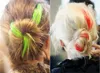 Moda extensão de cabelo para mulheres longo clipe sintético em extensões retas festa de festa de penteado