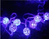 10m 100less Красочные ночные светильники, мигающие полосы движения, рождественские домашние садовые фестиваль фестиваль световые светодиоды Chinlon