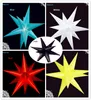 Estrela inflável decorativa da iluminação decorativa 1M / 1.5M com luz do diodo emissor de luz RGB