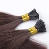 Je pointe les cheveux humains couleur brun naturel 1226 pouces extensions de cheveux malaisiens droites à la kératine 1g s 300g cheveux dhl gratuit