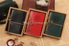 18.5*13cm New Vintage PU Leather Travel Journal Notebook Anchor Rudder Decoration Notebook retro diary book notepad C3284