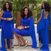 Arabische afrikanische neueste Abendkleider Perlen Kragen Sexy rückenfreie Hülle Keen Länge Überrock Abschlussball-Partei-Kleider nach Maß heißer Verkauf BA0634