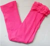 Moda dzieci dziewczyny aksamitne legginsy cukierki kolorowe koronkowe legginsy dziewczyna moda lato jesienne urocze sukienka legginsy ciasne spodnie 9300643