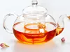 Новый практический устойчивостью бутылка чашка стеклянный чайник с Infuser чай лист травяной кофе 400 мл бесплатная доставка