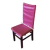 11 cores para escolha-210gsm grosso jacquard damasco capa de cadeira de jantar 10 peças frete grátis para uso de decoração de casamento