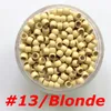 1000 pièces/bouteille 2.9mm x 1.6mm x 2.0mm Micro cuivre silicone nano anneau lien perles Extensions de cheveux outils 7 couleurs