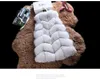 Wholesale-New Winter Coat Women Fashion Import Overcoat Whole Peel Fox Fur Vest High-Grade Cappa Fur Coat Leisure Women Coat