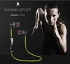 AWEI A990BL SPORTS Smart Bluetooth Trådlöst hörlurar Sweat Proof NeckBane med MIC Control Headphones för iPhone5 6 6s Samsung Galaxy 300pcs