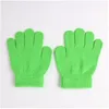 Mode enfants enfants gant magique mitaine fille garçon enfant extensible tricoté hiver gants chauds choisir la couleur