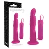 7 modelos Ripple vibrante consolador con ventosa impermeable pene Silicona juguete sexual