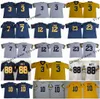 2018 Michigan Wolverines 3 Rashan Gary 88 Jake Butt 12 Chris Evans 23 Kinnel 7 Khaleke Hudson 10 Tom Brady College Football Jersey