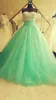 2015 New Sexy Sweetheart Ball Gown Abiti Quinceanera Bordare Lace Up Piano Lunghezza Prom Party Sweet 16 Dress WD187