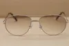 Man 1188001 Sunglasses womens Full frame metal Glasses outdoors driving Eyeglasses oval sunglasses C Decoration 18K gold2969