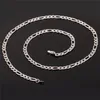 New Trendy Figaro Chain Stainless Steel Necklace Sets 18K Real Gold Plated Chunky Necklace Bracelet Men Jewelry YS226241I