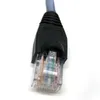 Hot Koop 100 stks 30cm RJ45 CAT5 MANNELIJKE NAAR FEMALE ETHERNET LAN schroefpaneel Monteer netwerk verlengkabel