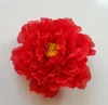 17 cm Big Peony Flowers Head Fiori di seta artificiale 9 Colori FZH0198672055