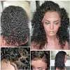 Pre Plucked 360 Lace Frontal Wigs for Black Women Curly hd front Glueless Human Hair Wig (10 inch with 130% density diva1