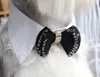 Fajne obroże dla zwierząt domowych pies kot muszka krawat kołnierz artykuły dla zwierząt ślubne prezenty bożonarodzeniowe 5 wzorów