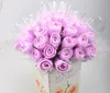 20pcs Cute Rose Redel Bawełniane ręczniki Kreatywne ręczniki na przyjęcie na przyjęcie Urodziny Piekłe Pamiątki Pamiątki 8965671