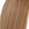 ELIBESS Hair -#P27/613 Straight Wave 14 to 24 Inches 120g Per Piece Machine Remy Hair Bundles Hair Weaves