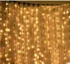 2015 new800 led 8 mt x 3 mt led vorhang licht im freien wasserdichte weihnachten fee hochzeit weihnachten string lights110v-220v