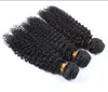 8A kvalitet brasiliansk jungfrulig mänsklig hår peruansk malaysisk indisk remy mänskligt hårväv vatten våg hårförlängningar 1 bit per lot1054539