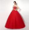 Роскошные кристаллы красные платья Quinceanera Ball Howns 2015 Дешевые возлюбленные хрустальные бисеры сладкие 16 платья vestidos de 153793345