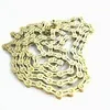 MTB Mountain Road Bike Bicycle Chain 10 Speed Double X Super Light Titanium Gold Color 116 Links4238602