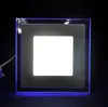 Pannello LED Ultra sottile Light Light Light Ac 110-265V Luci a soffitto quadrata con guidatore bianco caldo/bianco naturale whit whit