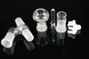 oljeriggar glasbong Vinklad Hona Adapter Set Tillverkare 14mm/18mm Komplett re Set för vattenpipa glas vattenbong