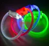 100 шт. / лот Бесплатная доставка 4 цвета светодиодные браслеты мигает многоцветный браслет мигает браслет для свадьбы