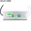 عالية الكفاءة 12V 100W IP67 للماء سائق الصمام محول التيار الكهربائي AC 110 ~ 260V للاستخدام في الهواء الطلق