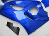 Kit de carénage personnalisé pour SUZUKI GSXR600 GSXR750 1996 1997 1998 1999 2000 GSX-R 600 750 96-00 ensemble de carénages de carrosserie bleu noir GB21