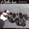 Wefts Brazilian Hair Extensions High Quality Dyeable 1 bundle Body Wave Wavy Bundles Double Weft Human Hair Weaves