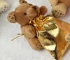 Creative Little Bear With Backpack Wedding Candy Bags For Baby Shown Wedding Decorations Party Favors Supplies 4 Colors In Stock3961110