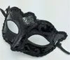 Party mask gentlemen ladies black venetian mask costume midnight party those eye masks new JIA492