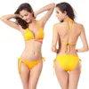 Yeni mayo bikini mayo klasik moda dolgu bikini seksi iç çamaşırı ekle