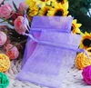 600 Pcs Organza Gift Bag Wedding Favor Christmas Party 7X9 cm Bags Mix Color or Choose Color224i