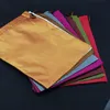 Embroidery Sequin Travel Silk Drawstring Shoe Bags Pouch Portable Foldable Satin Cloth Storage Bag Women Reusable Shoes Dust Covers Packaging 10pcs/lot