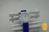 Chegada nova Relógio Ocasional Genebra Unisex Quartz Analógico relógio colorido das mulheres dos homens Relógios Desportivos Relógios De Silicone Dropship