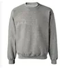 Mäns Hoodies Sweatshirts Män Enkel Casual Pullovers Solid Färg O-Neck Loos Långärmad Höst Spring Toppar Man Kläder