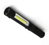 LED ficklampa COB Mini Penn Multifunktion LED Torch Light Cob Handle Work Flicklight Work Hand ficklampa med bottenmagneten