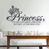 Woondecoratie DIY Kamer Decal Adesivo de Parede Prinses Crown Letter Verwijderbare Muurstickers Art Decals Mural Wallpaper, Dandys