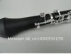 Estudiante de alta calidad Serie C Llave Oboe Niquelado Compuesto de madera Tubo Oboe Instrumento musical Cuerpo negro Botones plateados