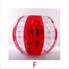 4 adet / grup 1.5 m PVC zorb topu şişme tampon topu kabarcık futbol zorbing açık havada spor Fedex tarafından Ücretsiz gemi