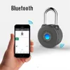 IOS Android App Control Bluetoothスマート自転車のロック盗難防止警報南京錠