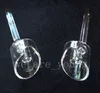 20PCS LOT 100% QUARTZ CARB CAP MONTERING FÖR OD 18MM Domesless Quartz Banger Nail Quartz Bowl vs Glass Carb Cap