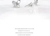 925 Sterling Silver Stud Earrings Fashion Jewelry Little Butterfly Diamond Crystal Elegant Style Earring for Women Girls High Quality