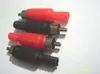 20 stks RCA Plug Soldeer Type Audiokabel Connector Rood en zwart203c