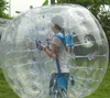 Fedex libera bola del zorb del PVC de los 1.5m del envío, bola inflable del hámster humano, infla la bola, fútbol de la burbuja, fútbol de la burbuja, bola de los deportes, bola que camina